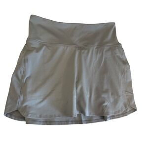 Marika Womens Active Skort Gray Size Large‎ Athletic Tennis Golf Skirt Pocket